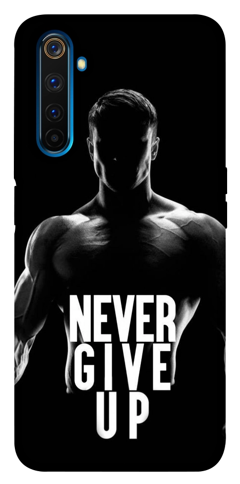 Чехол Never give up для Realme 6 Pro