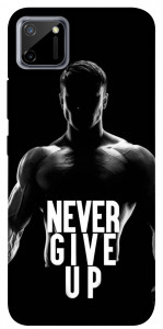 Чехол Never give up для Realme C11