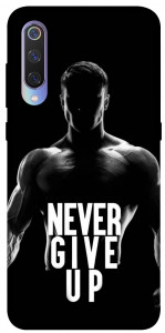 Чехол Never give up для Xiaomi Mi 9