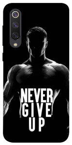 Чехол Never give up для Xiaomi Mi 9 SE