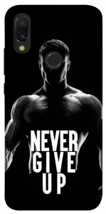 Чехол Never give up для Xiaomi Redmi Y3