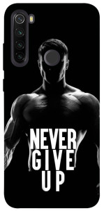 Чохол Never give up для Xiaomi Redmi Note 8T