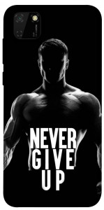 Чохол Never give up для Huawei Y5p