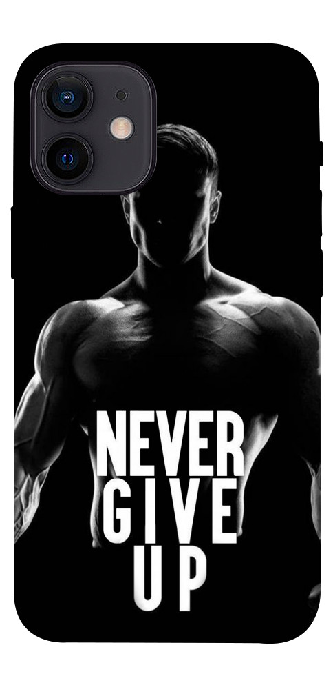 Чохол Never give up для iPhone 12 mini