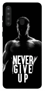 Чохол Never give up для Galaxy A21