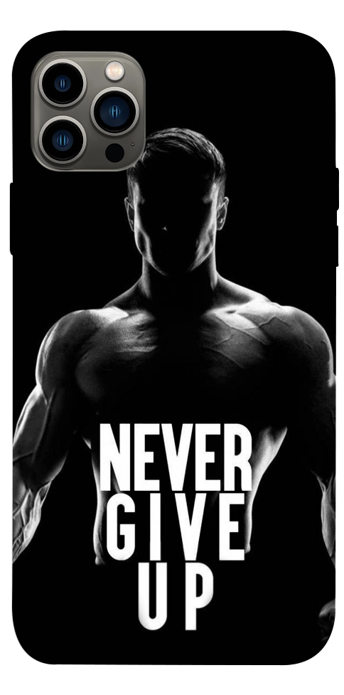 Чехол Never give up для iPhone 12 Pro