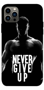 Чохол Never give up для iPhone 12 Pro