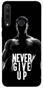 Чохол Never give up для Huawei Y6p