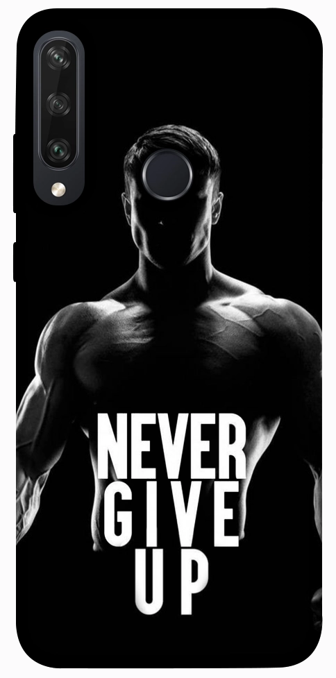 Чехол Never give up для Huawei Y6p