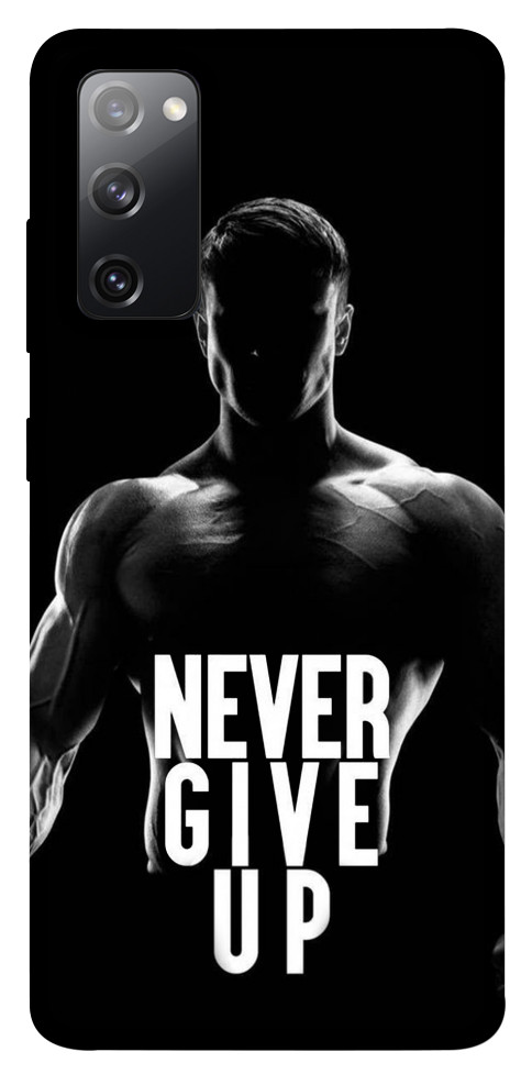 Чехол Never give up для Galaxy S20 FE