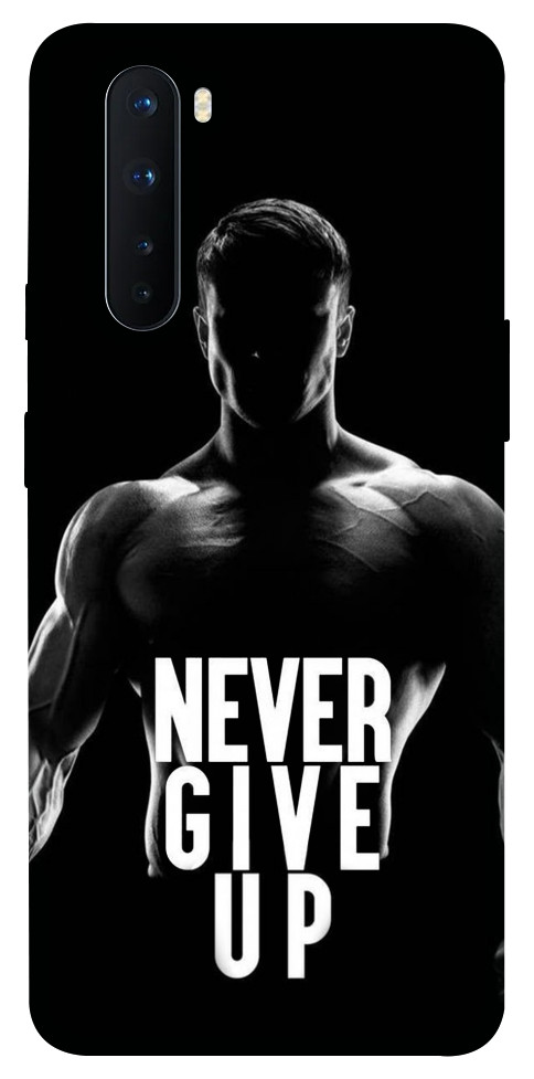 Чехол Never give up для OnePlus Nord