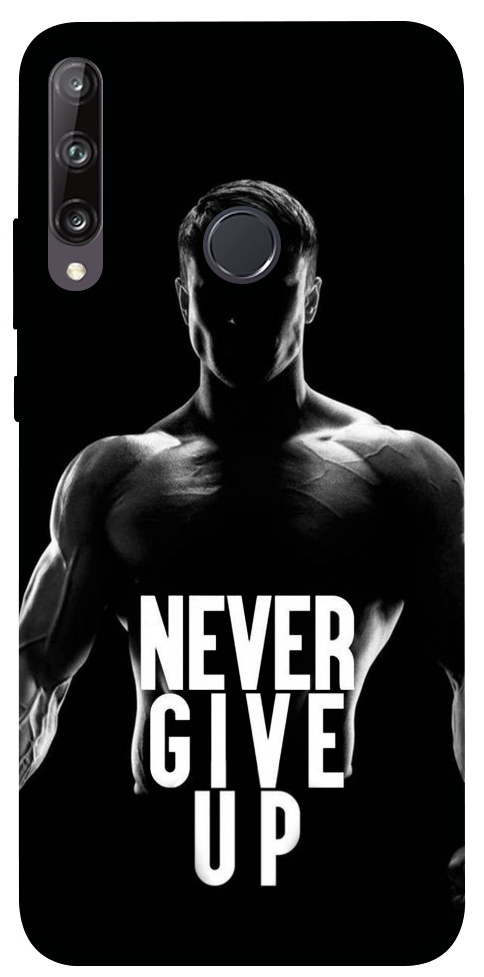 Чохол Never give up для Huawei P40 Lite E