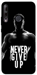 Чехол Never give up для Huawei Y7p