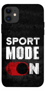 Чехол Sport mode on для iPhone 11