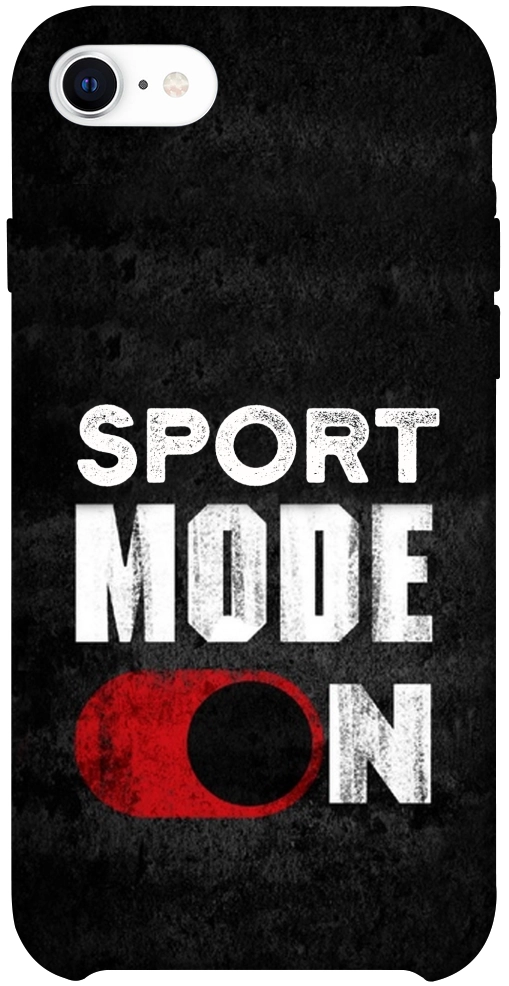 Чехол Sport mode on для iPhone SE (2020)