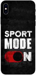 Чехол Sport mode on для iPhone XS Max