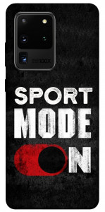 Чехол Sport mode on для Galaxy S20 Ultra (2020)