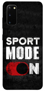 Чехол Sport mode on для Galaxy S20 (2020)