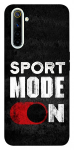 Чехол Sport mode on для Realme 6