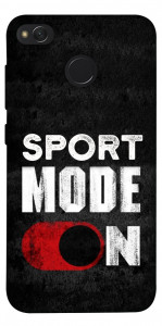 Чехол Sport mode on для Xiaomi Redmi 4X