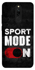 Чехол Sport mode on для Xiaomi Redmi 8