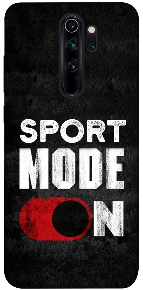 Чехол Sport mode on для Xiaomi Redmi Note 8 Pro