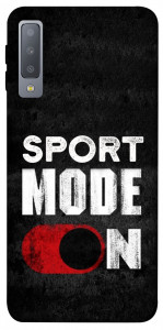 Чехол Sport mode on для Galaxy A7 (2018)