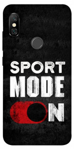 Чехол Sport mode on для Xiaomi Redmi Note 6 Pro