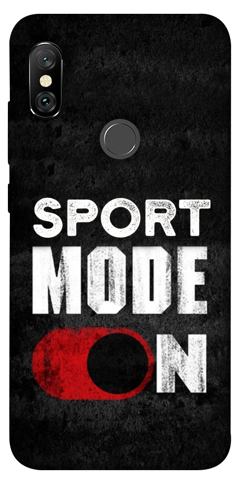 Чохол Sport mode on для Xiaomi Redmi Note 6 Pro