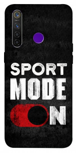 Чехол Sport mode on для Realme 5 Pro