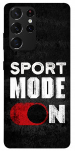 Чехол Sport mode on для Galaxy S21 Ultra