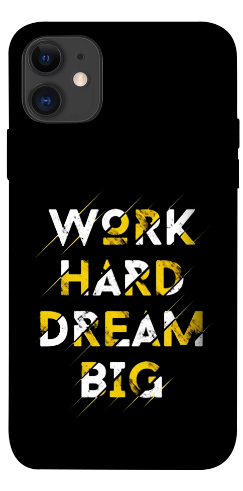 Чехол Work hard для iPhone 11