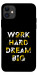 Чехол Work hard для iPhone 11