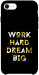 Чехол Work hard для iPhone SE (2020)