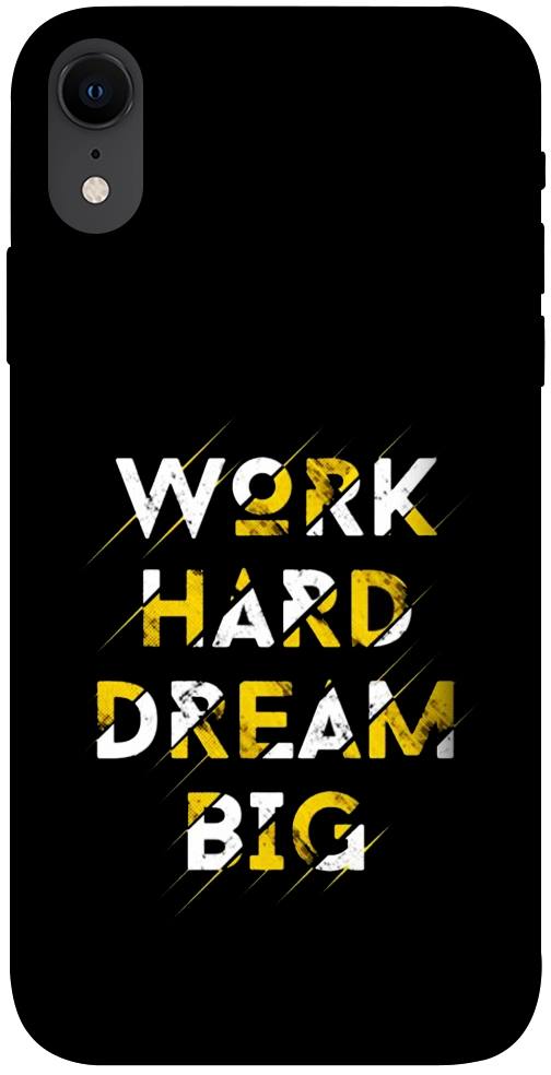 Чехол Work hard для iPhone XR