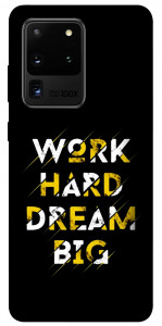 Чехол Work hard для Galaxy S20 Ultra (2020)