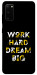 Чехол Work hard для Galaxy S20 (2020)