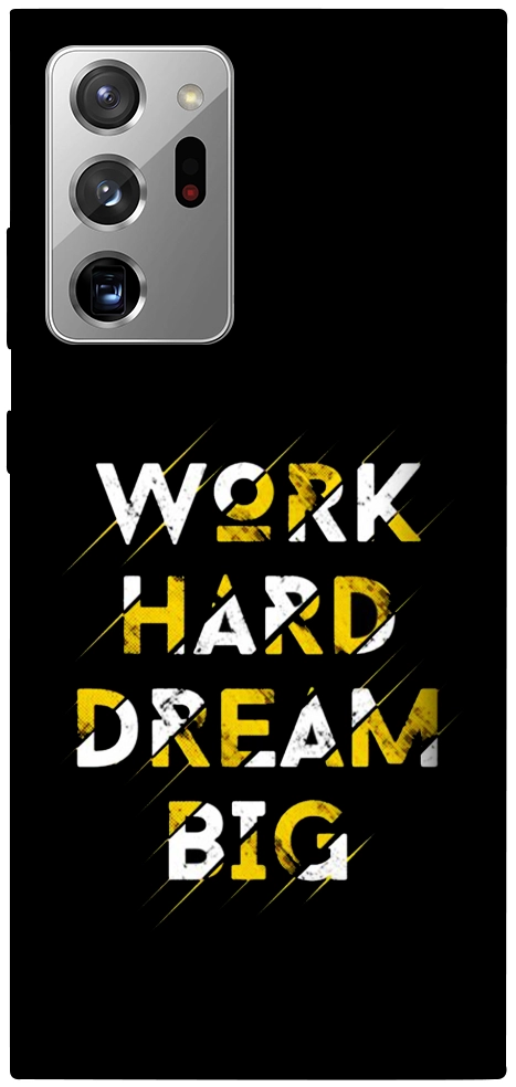 Чехол Work hard для Galaxy Note 20 Ultra