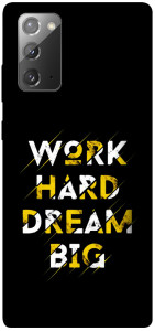 Чохол Work hard для Galaxy Note 20