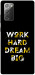 Чехол Work hard для Galaxy Note 20