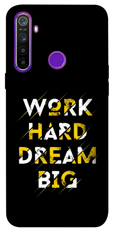 Чехол Work hard для Realme 5