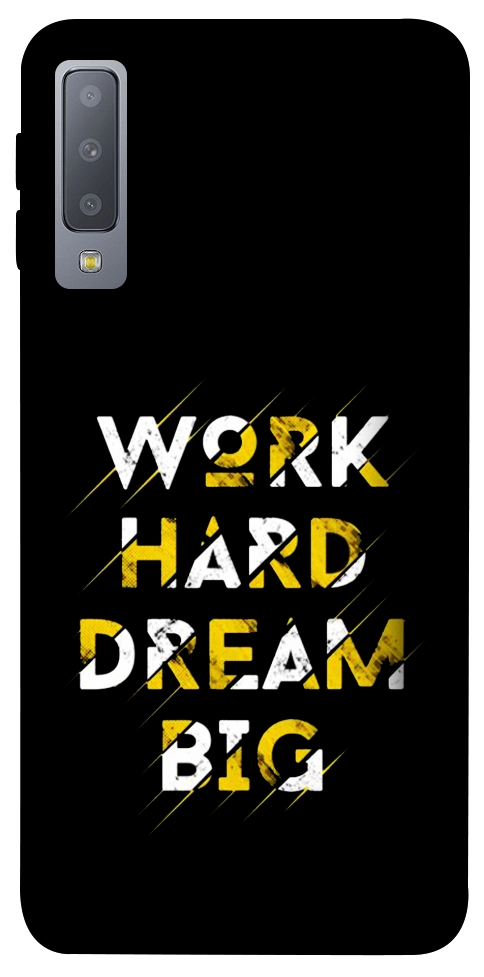 Чехол Work hard для Galaxy A7 (2018)