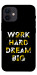 Чехол Work hard для iPhone 12 mini