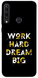 Чехол Work hard для Huawei Y6p