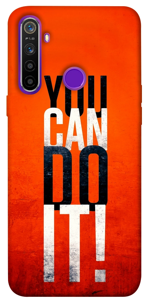 Чехол You can do it для Realme 5