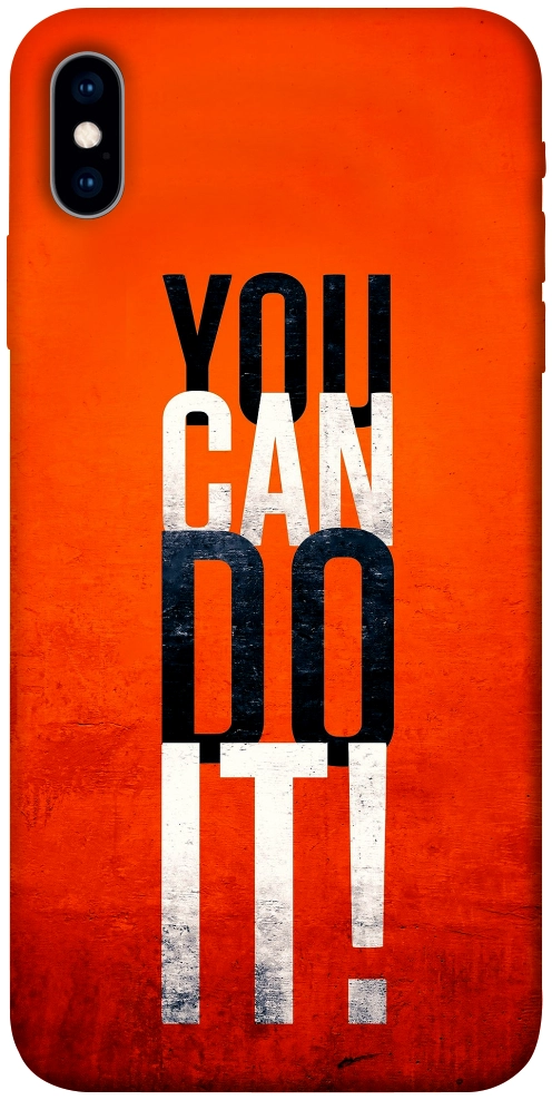 Чехол You can do it для iPhone XS