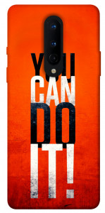 Чехол You can do it для OnePlus 8