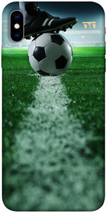 Чехол Футболист для iPhone XS (5.8")