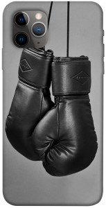 Чехол Черные боксерские перчатки для iPhone 11 Pro