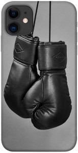 Чехол Черные боксерские перчатки для iPhone 11
